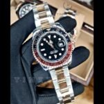Two-Tone GMT Style Watch