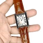 Cartier Tank Style Watch brown - Image 4