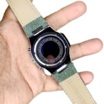 Denim Chronograph Watch - green - Image 5