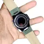 Denim Chronograph Watch - green - Image 5