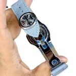 Denim Chronograph Watch - tiffeny - Image 4