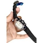 Denim Chronograph Watch - silver black - Image 2