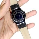 Denim Chronograph Watch - silver black - Image 5