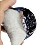 Denim Chronograph Watch - silver black - Image 4