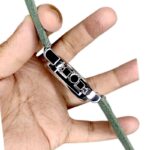 Denim Chronograph Watch - green - Image 3