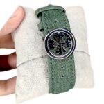 Denim Chronograph Watch - green - Image 2