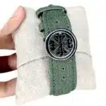 Denim Chronograph Watch - green - Image 2