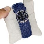 Denim Chronograph Watch - navi blue - Image 2