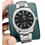 Mens Seamaster Style Watch -black stripe - Image 3