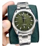 Mens Seamaster Style Watch -olive - Image 2