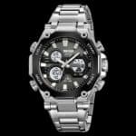 Original SKMEI 2210 Watch with Analog Digital Display and Stainless Steel Strap