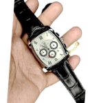 PP Chronograph Men's Watch BLACK WHITE