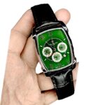 PP Chronograph Men's Watch BLACK GREEN